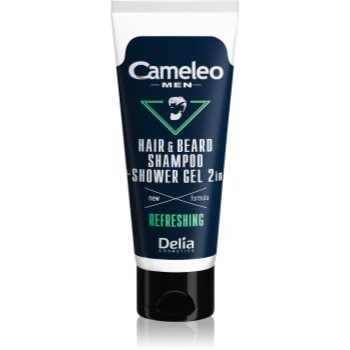 Delia Cosmetics Cameleo Men gel de duș și șampon pentru păr, barbă și corp - imagine 2